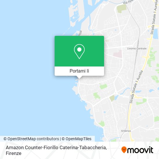 Mappa Amazon Counter-Fiorillo Caterina-Tabaccheria