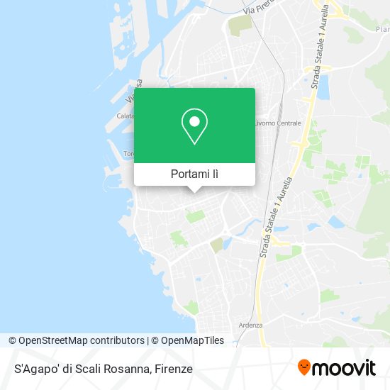 Mappa S'Agapo' di Scali Rosanna