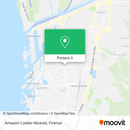Mappa Amazon Locker-Alceste