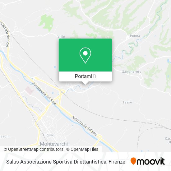 Mappa Salus Associazione Sportiva Dilettantistica