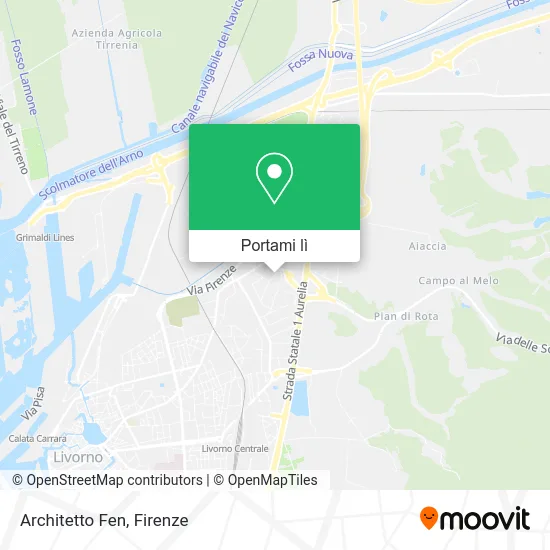 Mappa Architetto Fen