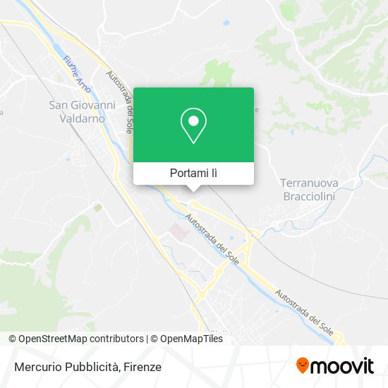 Mappa Mercurio Pubblicità