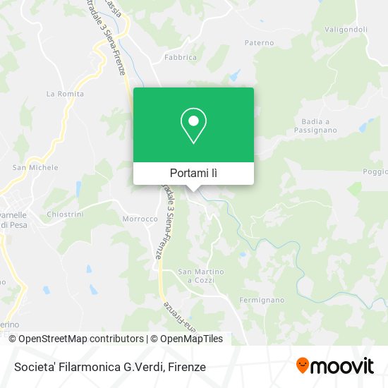 Mappa Societa' Filarmonica G.Verdi
