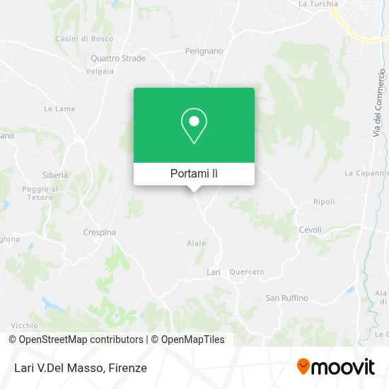 Mappa Lari V.Del Masso