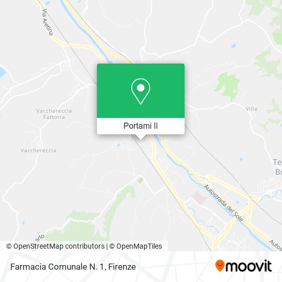 Mappa Farmacia Comunale N. 1