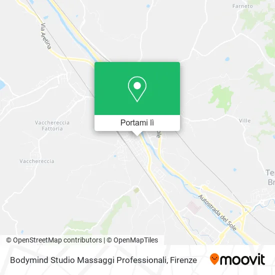 Mappa Bodymind Studio Massaggi Professionali