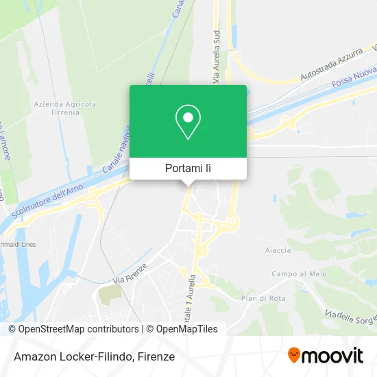 Mappa Amazon Locker-Filindo