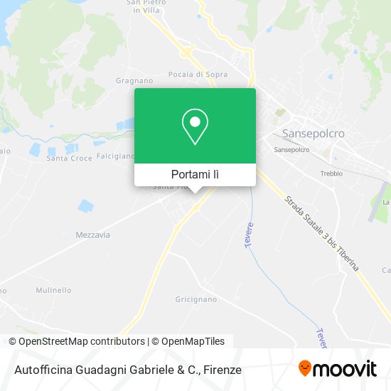 Mappa Autofficina Guadagni Gabriele & C.