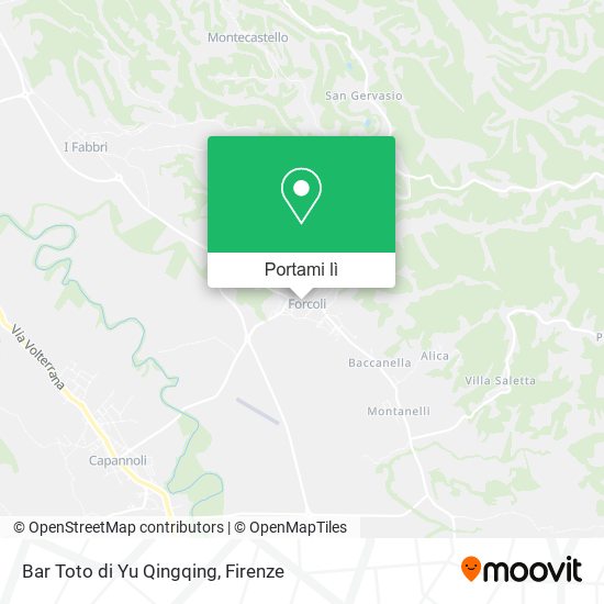 Mappa Bar Toto di Yu Qingqing