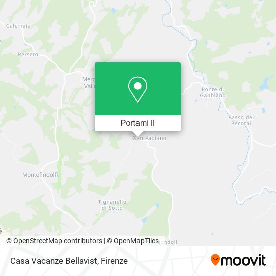Mappa Casa Vacanze Bellavist