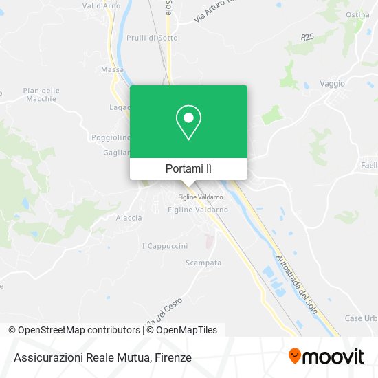 Mappa Assicurazioni Reale Mutua