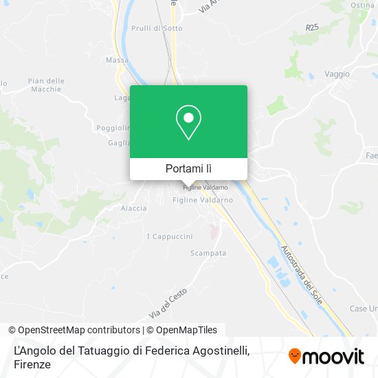 Mappa L'Angolo del Tatuaggio di Federica Agostinelli