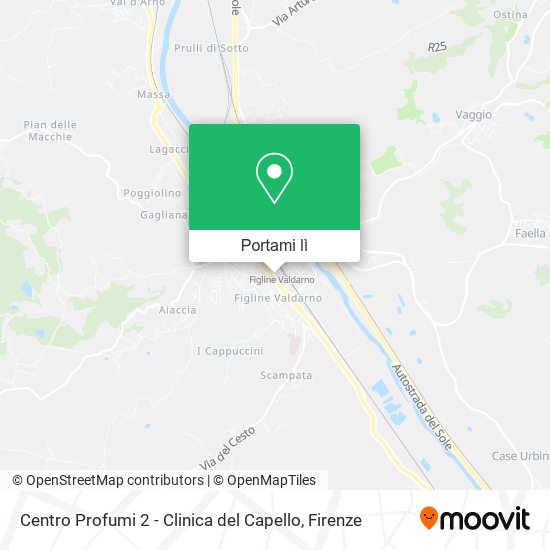 Mappa Centro Profumi 2 - Clinica del Capello