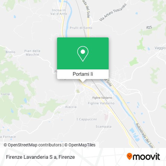 Mappa Firenze Lavanderia S a