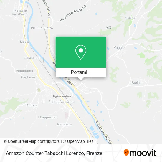 Mappa Amazon Counter-Tabacchi Lorenzo
