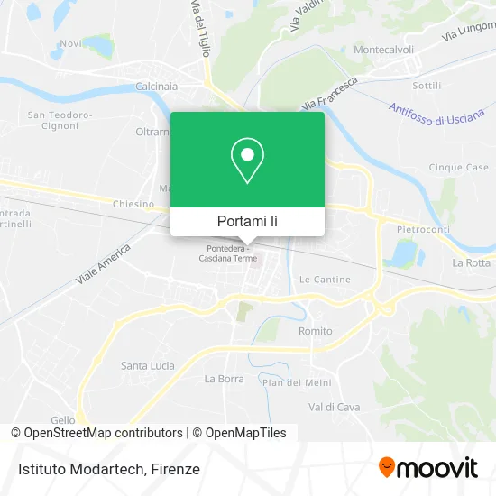Mappa Istituto Modartech