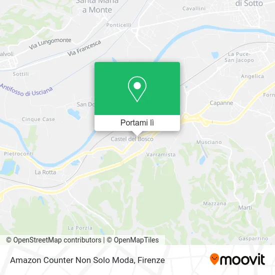 Mappa Amazon Counter Non Solo Moda