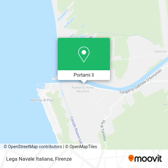 Mappa Lega Navale Italiana