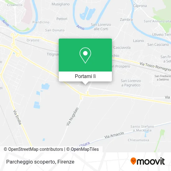 Mappa Parcheggio scoperto