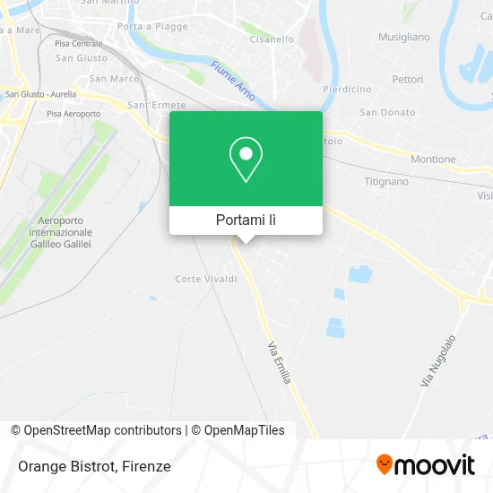 Mappa Orange Bistrot