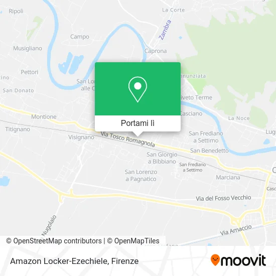 Mappa Amazon Locker-Ezechiele