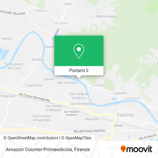 Mappa Amazon Counter-Primaedicola