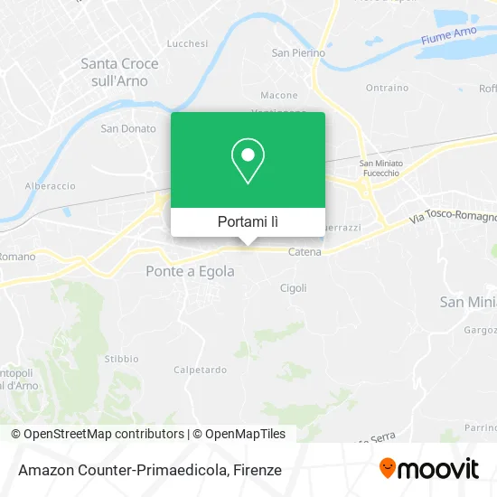 Mappa Amazon Counter-Primaedicola