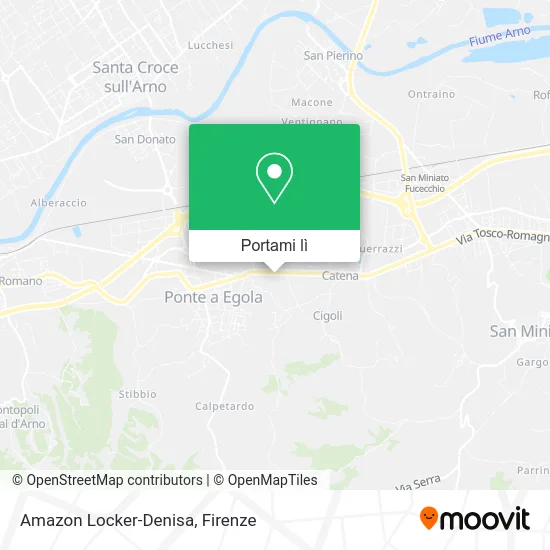 Mappa Amazon Locker-Denisa