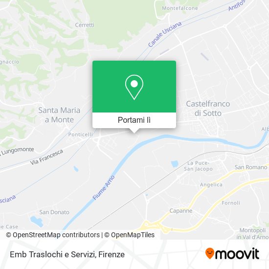 Mappa Emb Traslochi e Servizi