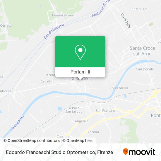 Mappa Edoardo Franceschi Studio Optometrico