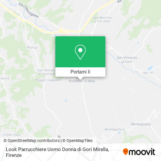 Mappa Look Parrucchiere Uomo Donna di Gori Mirella