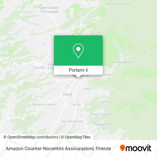 Mappa Amazon Counter-Nocentini Assicurazioni