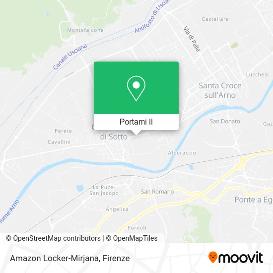 Mappa Amazon Locker-Mirjana