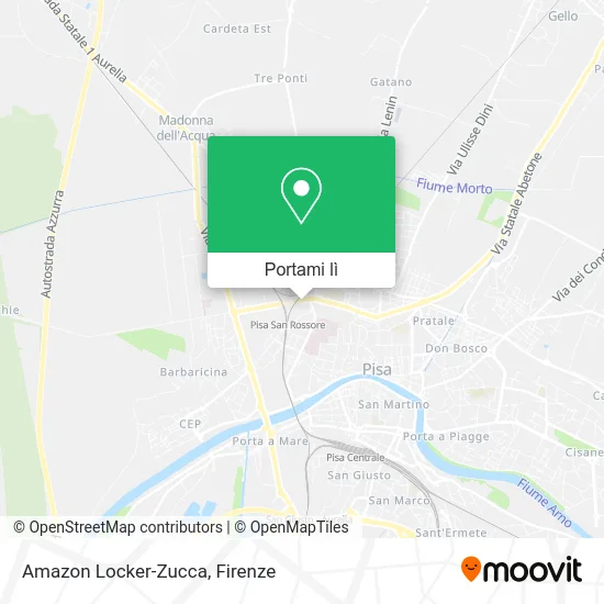Mappa Amazon Locker-Zucca
