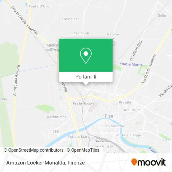 Mappa Amazon Locker-Monalda