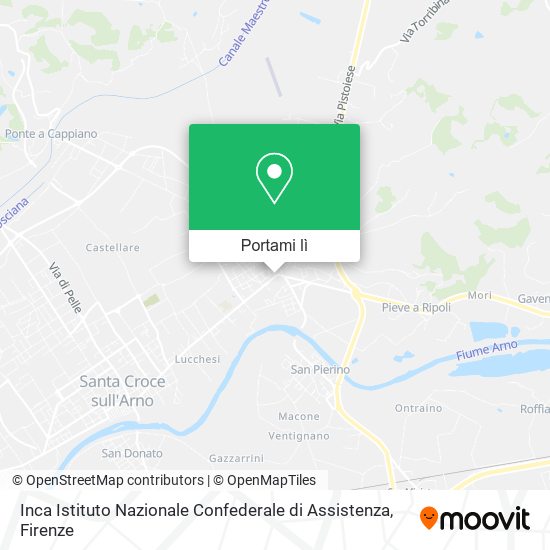 Mappa Inca Istituto Nazionale Confederale di Assistenza