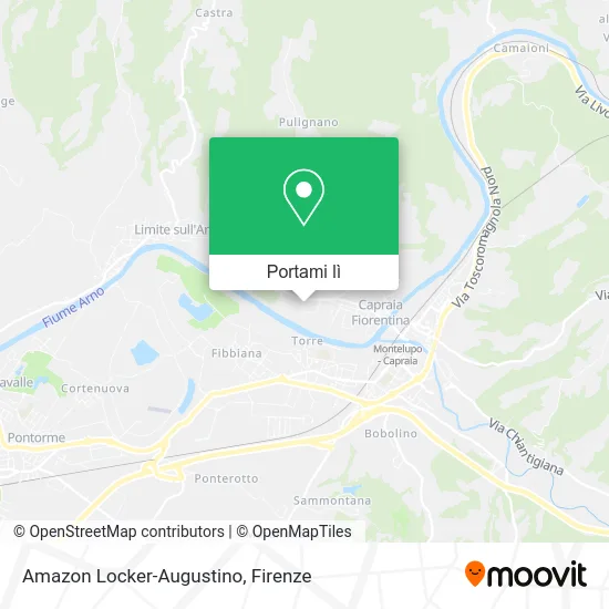 Mappa Amazon Locker-Augustino