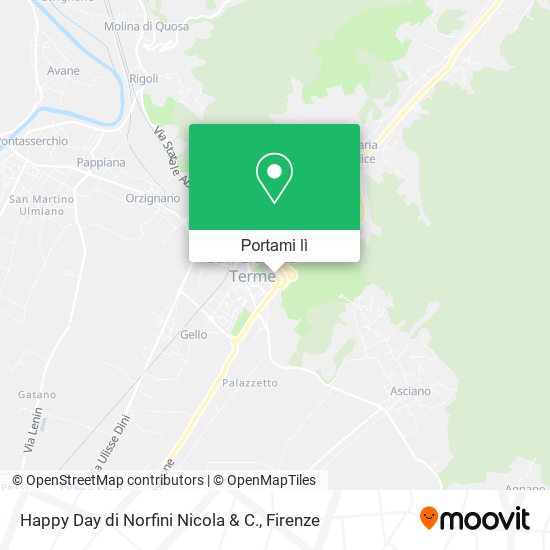 Mappa Happy Day di Norfini Nicola & C.