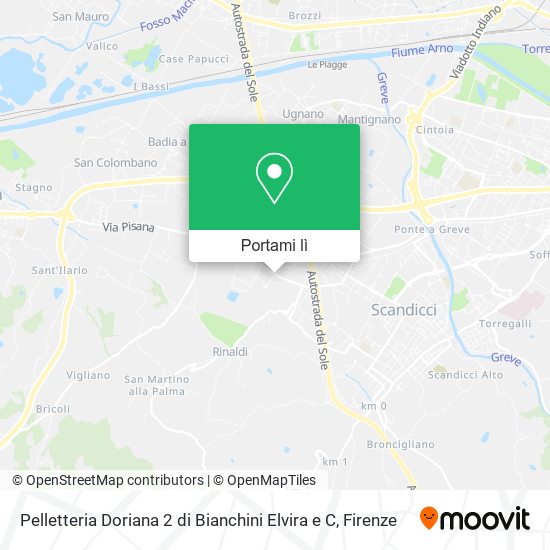 Mappa Pelletteria Doriana 2 di Bianchini Elvira e C