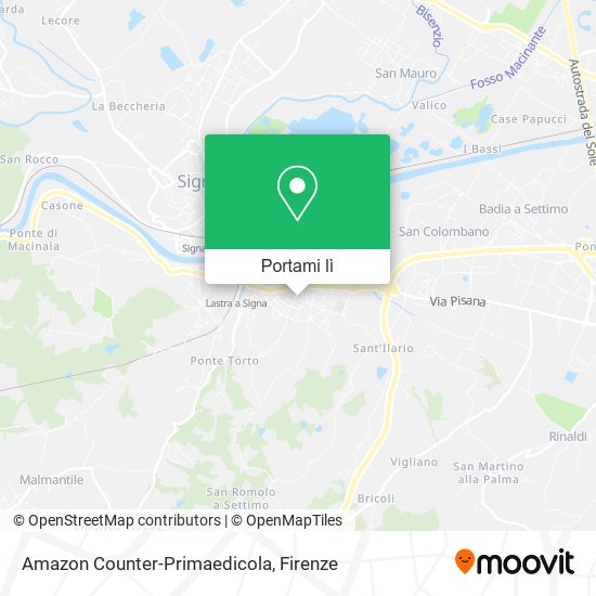 Mappa Amazon Counter-Primaedicola