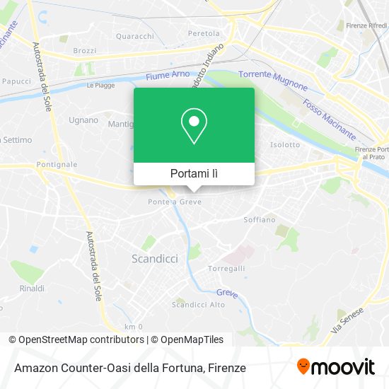 Mappa Amazon Counter-Oasi della Fortuna