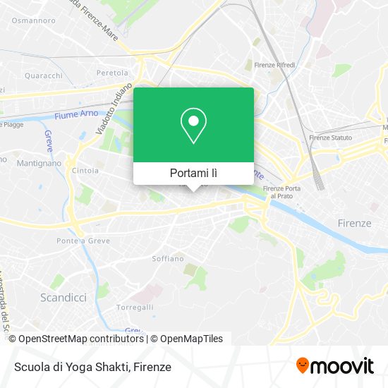 Mappa Scuola di Yoga Shakti