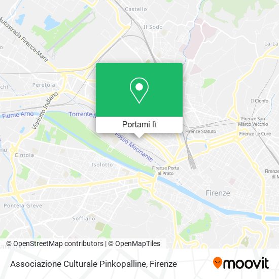 Mappa Associazione Culturale Pinkopalline