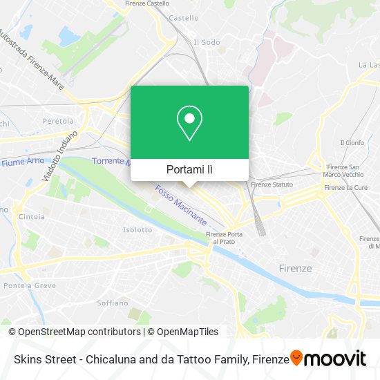 Mappa Skins Street - Chicaluna and da Tattoo Family