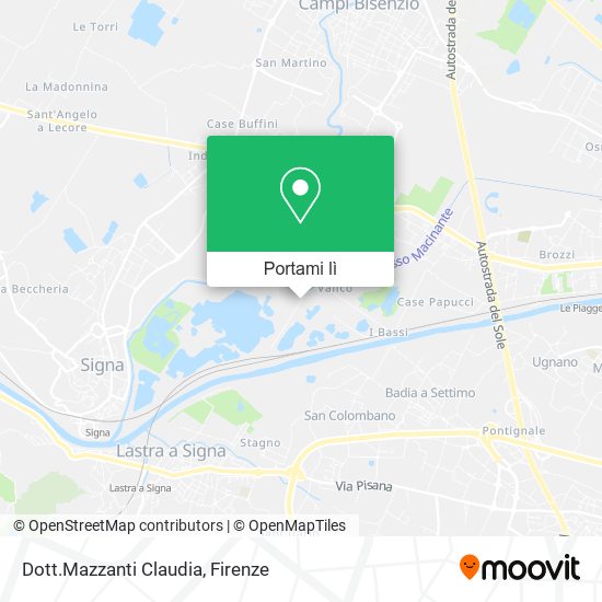 Mappa Dott.Mazzanti Claudia