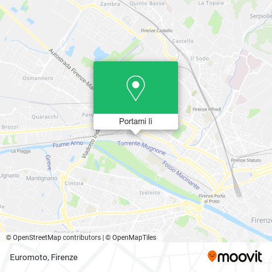 Mappa Euromoto