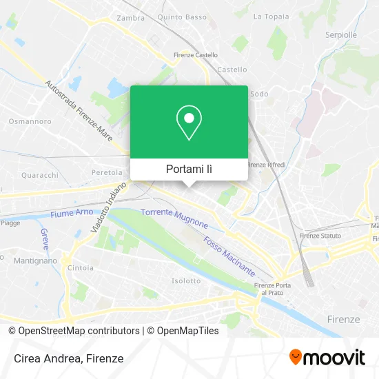 Mappa Cirea Andrea