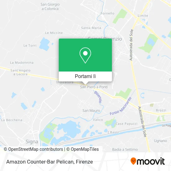 Mappa Amazon Counter-Bar Pelican