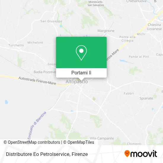 Mappa Distributore Eo Petrolservice