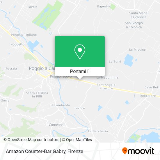 Mappa Amazon Counter-Bar Gabry